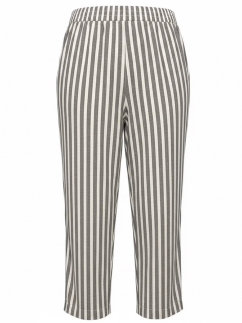 Madewell Large Striped Linen Blend Wide Leg Pants - Picture 3 of 8